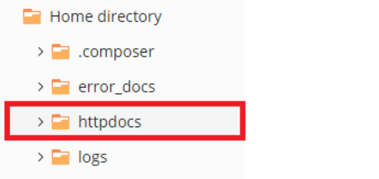 You can access the file manager by opening the Files tab.